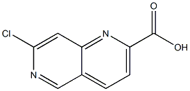 7-氯-1,6-萘啶-2-甲酸,2639543-56-7,结构式