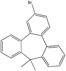 2-Bromo-9,9-dimethyl-9H-tribenzo[a,c,e]cycloheptene Structure