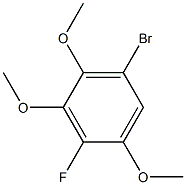 2-氟-3-三甲氧基溴苯,,结构式