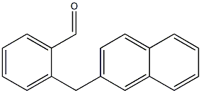 2-Naphthalen-2-ylmethyl-benzaldehyde Struktur