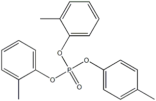 Bis(o-cresyl) p-Cresyl Phosphate 结构式