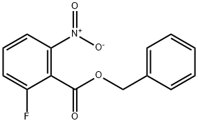 Benzyl 2-fluoro-6-nitrobenzoate Structure