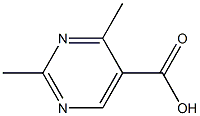 2,4-DIMETHYLPYRIMIDINE-5-CARBOXYLIC ACID Struktur