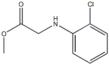 R-邻氯苯甘氨酸甲酯 结构式