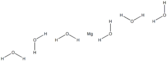 六水氟硅酸镁, , 结构式