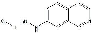 6-hydrazinylquinazoline hydrochloride,2411640-59-8,结构式