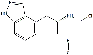 (R)-1-(1H-indazol-4-yl)propan-2-amine dihydrochloride 结构式