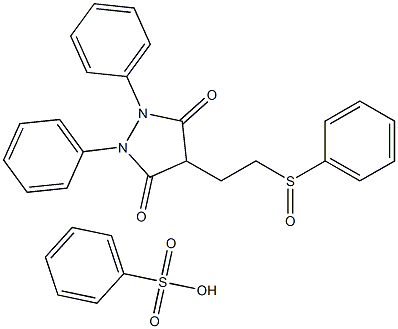 SULFINPYRAZONE phenyl sulfonate