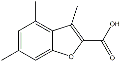 3,4,6-TRIMETHYL-1-BENZOFURAN-2-CARBOXYLIC ACID