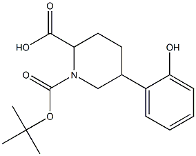 1-(TERT-BUTOXYCARBONYL)-5-(2-HYDROXYPHENYL)PIPERIDINE-2-CARBOXYLIC ACID