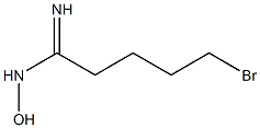 5-BROMO-N-HYDROXY-PENTANAMIDINE,,结构式