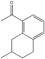 1-(7-METHYL-5,6,7,8-TETRAHYDRO-NAPHTHALEN-1-YL)-ETHANONE Structure