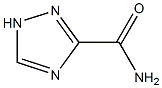 1H-1,2,4-三氮唑-3-羧酰胺, , 结构式
