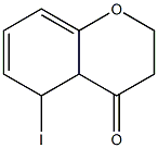 5-iodo-4-dihydrochromanone Struktur