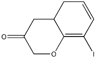 8-碘-3-二氢色原酮,,结构式