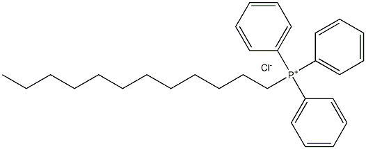 Dodecyl triphenyl phosphoniuM chloride 化学構造式