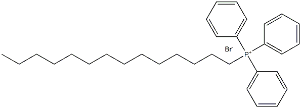 十四烷基三苯基溴化膦, , 结构式