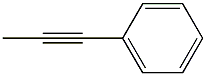 2-METHYL PHENYLACETYLENE 化学構造式