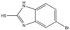 5-BROMO-2-MERCAPTO BENZIMIDAZOLE,,结构式