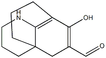 8-HYDROXY-2,3,6,7-TETRAHYDRO-1H,5H-PYRIDO3,2,1-IJQUINOLINE-9-CARBALDEHYDE,,结构式