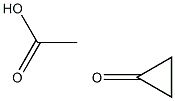 Cyclopropanone acetate ring opener 化学構造式