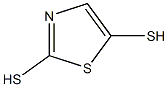 2,5-二巯基噻唑,,结构式