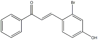 4Hydroxy-2-Bromochalcone Struktur