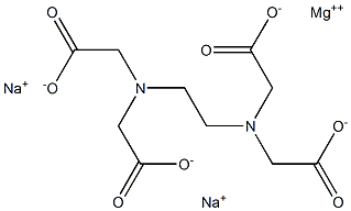 Sodium magnesium edetate Structure