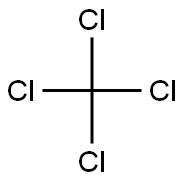 四氯化碳(环保), , 结构式