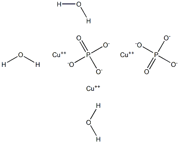  Copper(II) orthophosphate trihydrate