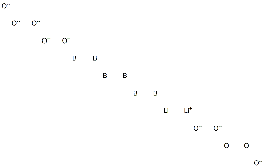 Dilithium hexaboron decaoxide Structure