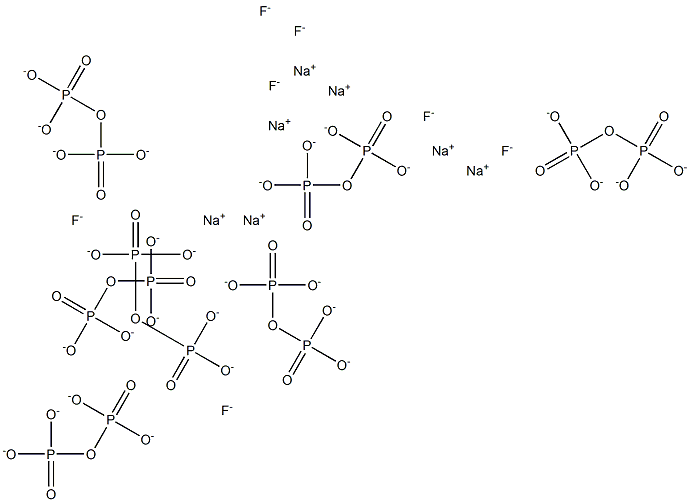 Heptasodium fluoride diphosphate 结构式