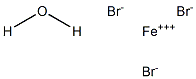 Iron(III) bromide hydrate Struktur