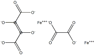 Iron(III) oxalate Struktur