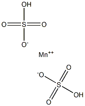 Manganese(II) bisulfate,,结构式