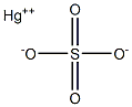 Mercury(II) sulfate 结构式