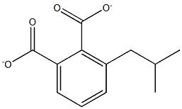 Monoisobutylphthalate Structure