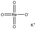 Potassium perrhenate Struktur