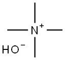 Tetramethylammonium hydroxide 化学構造式