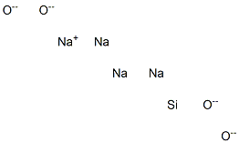 Tetrasodium silicon tetraoxide,,结构式