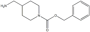 1-CBZ-4-氨甲基哌啶, , 结构式