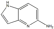 5-aminopyrrolo[3,2-b]pyridine 化学構造式