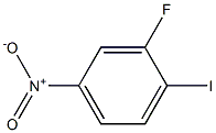 3-fluoro-4-iodonitrobenzene Structure