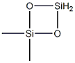 二甲基环硅氧烷, , 结构式