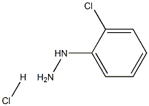 Chlorophenyl hydrazine hydrochloride 化学構造式