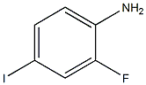 O-Fluoro-4-Iodo aniline Structure