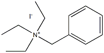 Benzyl triethyl ammonium iodide Structure