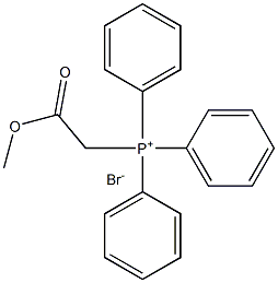 Methoxycarbonylmethyltriphenylphosphonium bromide Struktur