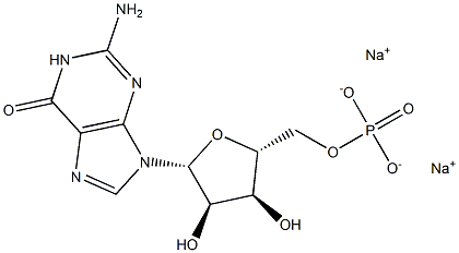 Guanylic acid sodium salt Struktur