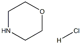 Morpholine hydrochloride Struktur